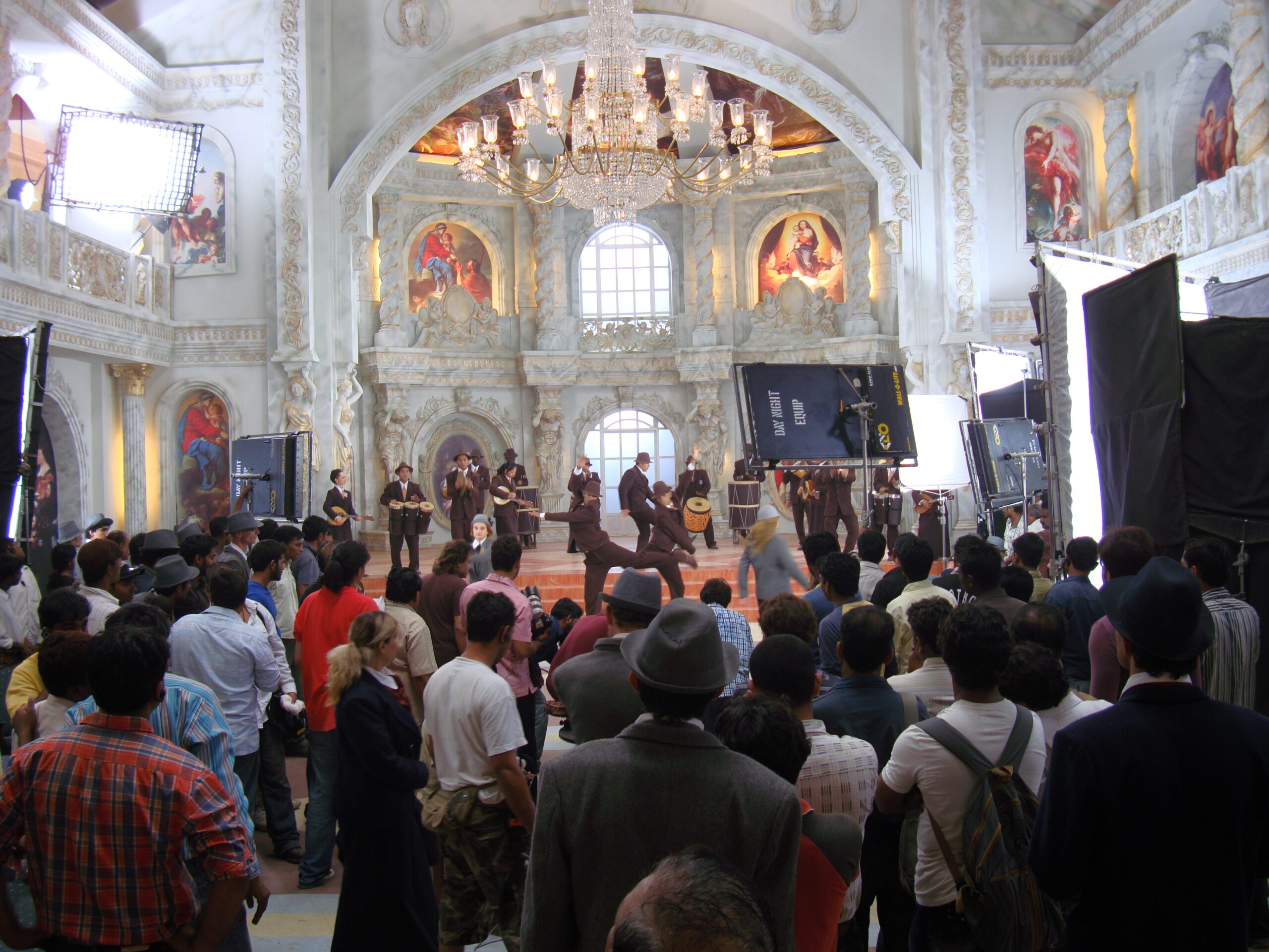Danser dans un film bollywoodien à Mumbai